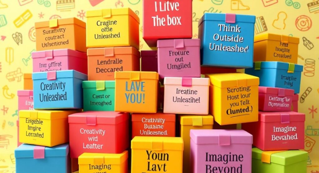 Box Captions & Sayings