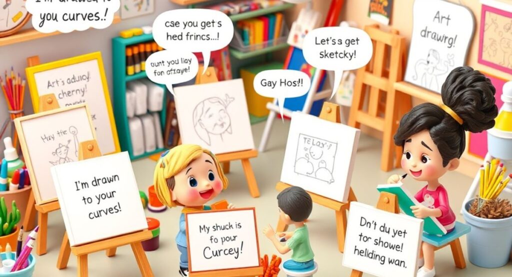 Funny Drawing Puns Dirty