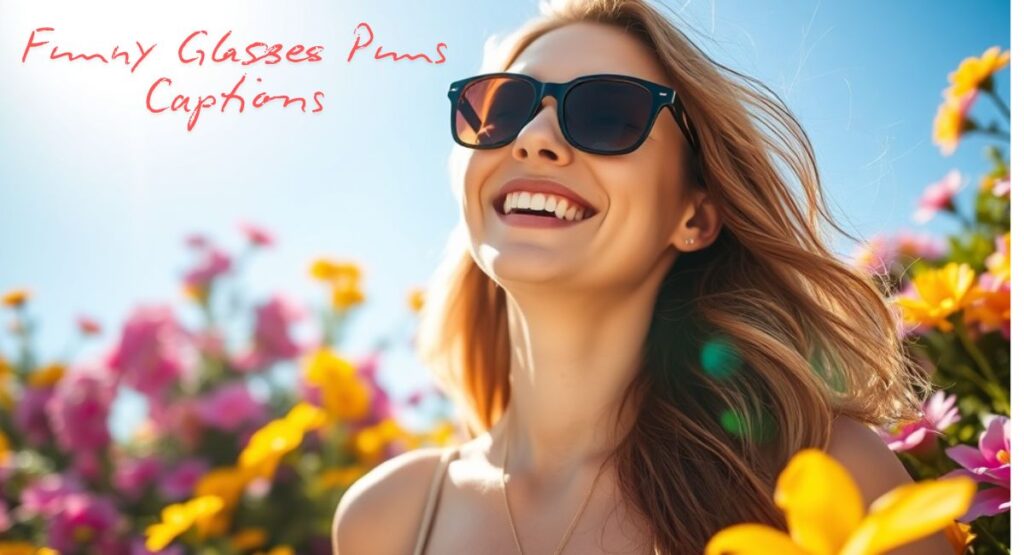 Funny Glasses Puns Captions
