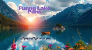 Funny Lake Puns That'll Have You Quaking with Laughter