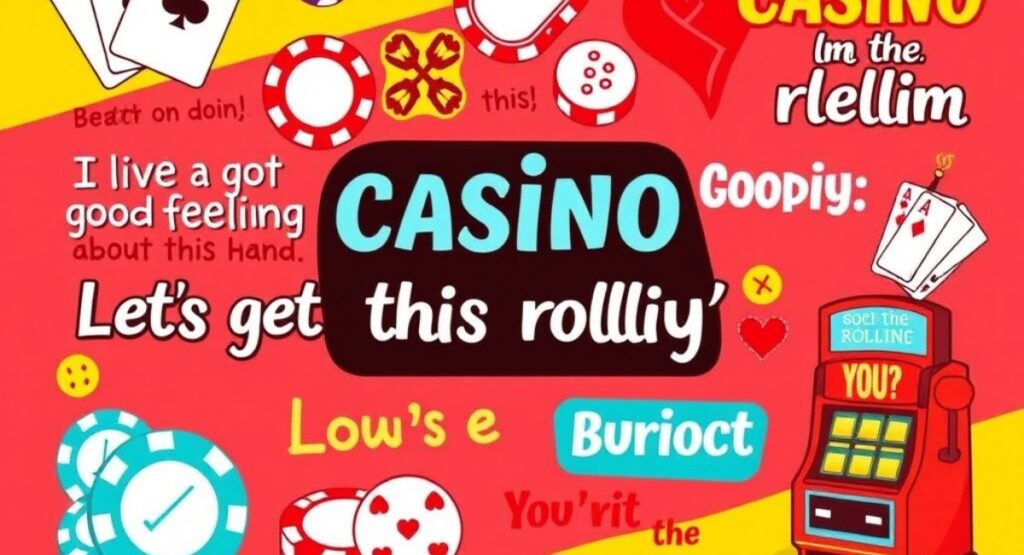 Casino Puns for Captions 