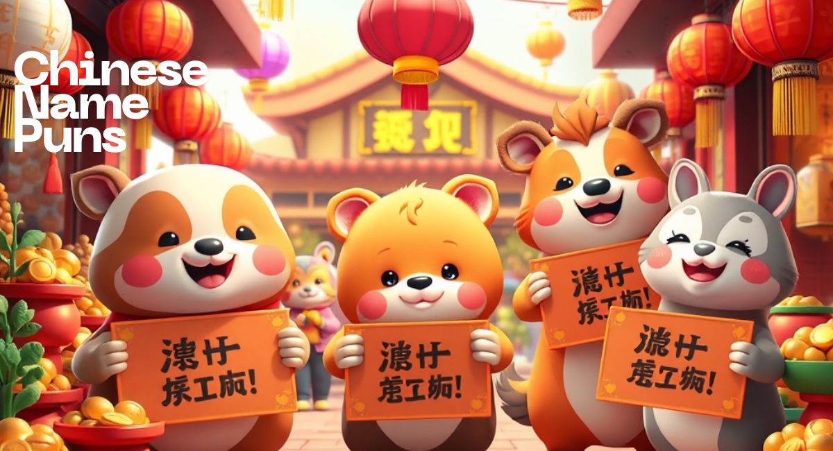 Chinese Name Puns That Are Pure Comedy Gold!