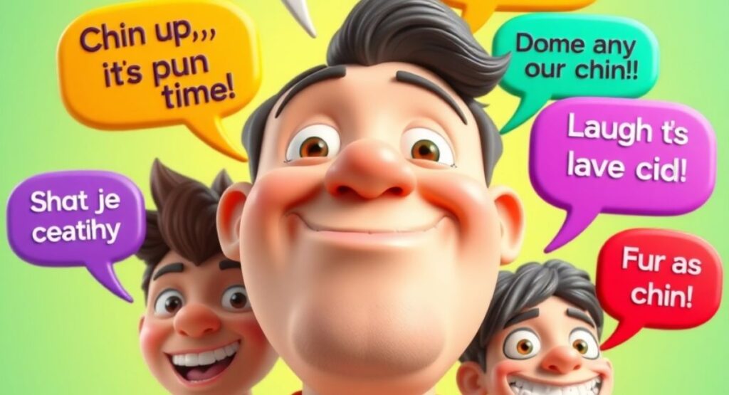 Clever Chin Puns One Liners 