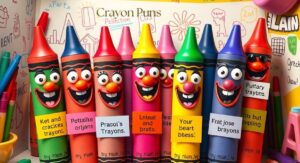Crayon Puns: Dad Jokes, One Liners & More Mega List!