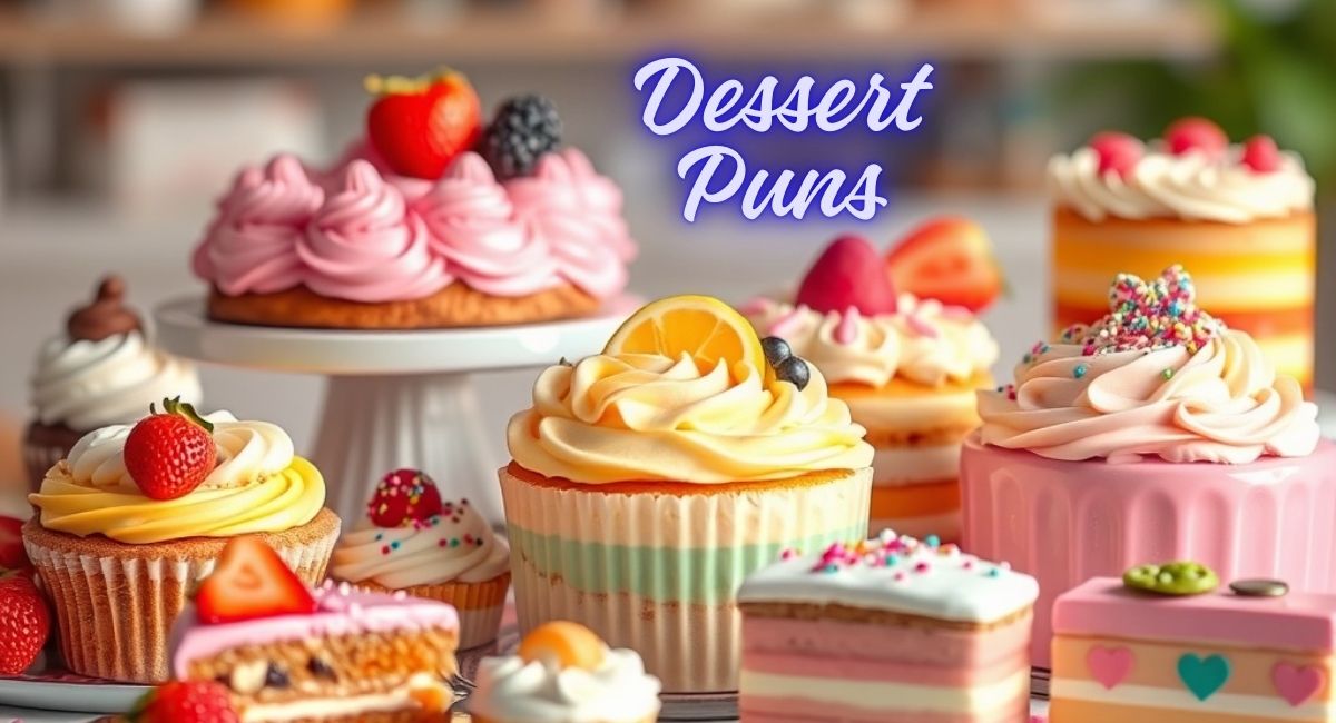 Dessert Puns for Captions, Parties & Invites! Trend