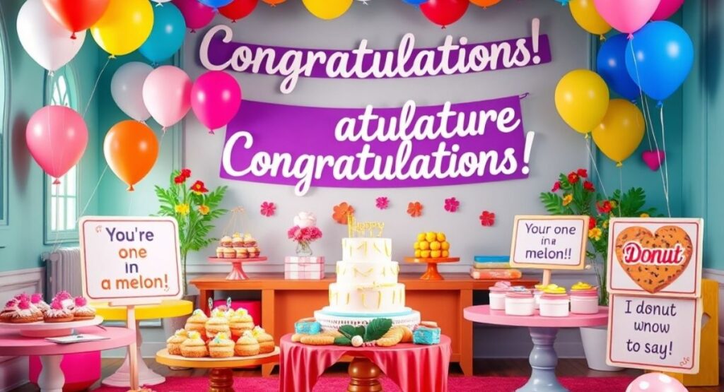 Funny Congratulation Puns for Instagram Captions