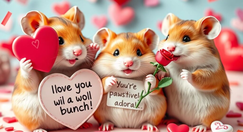 Hamster Love Puns 