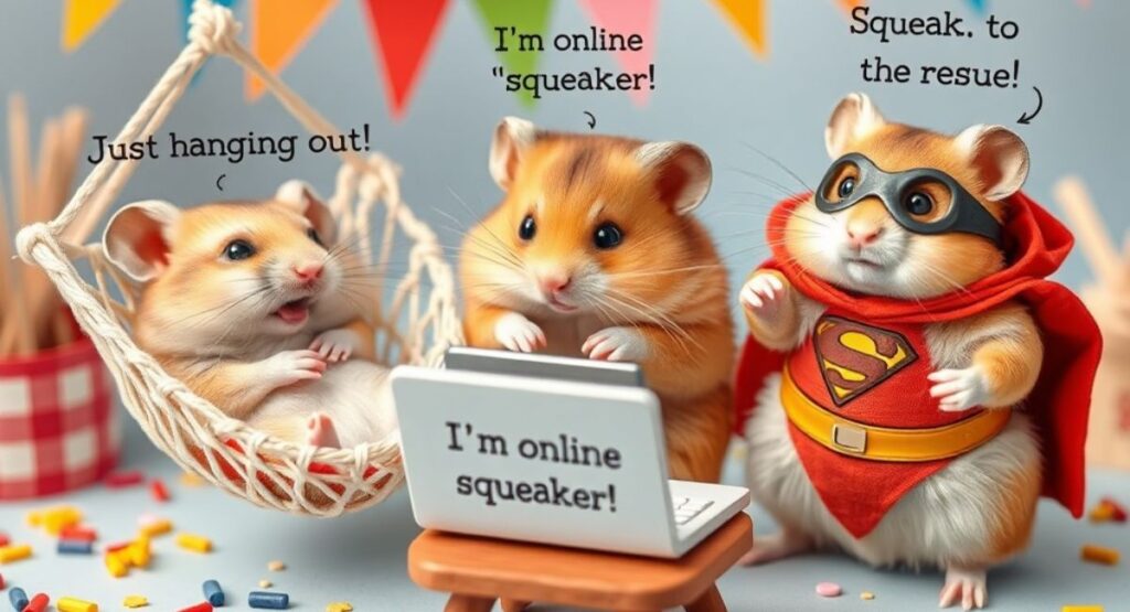 Hamster Puns Caption 