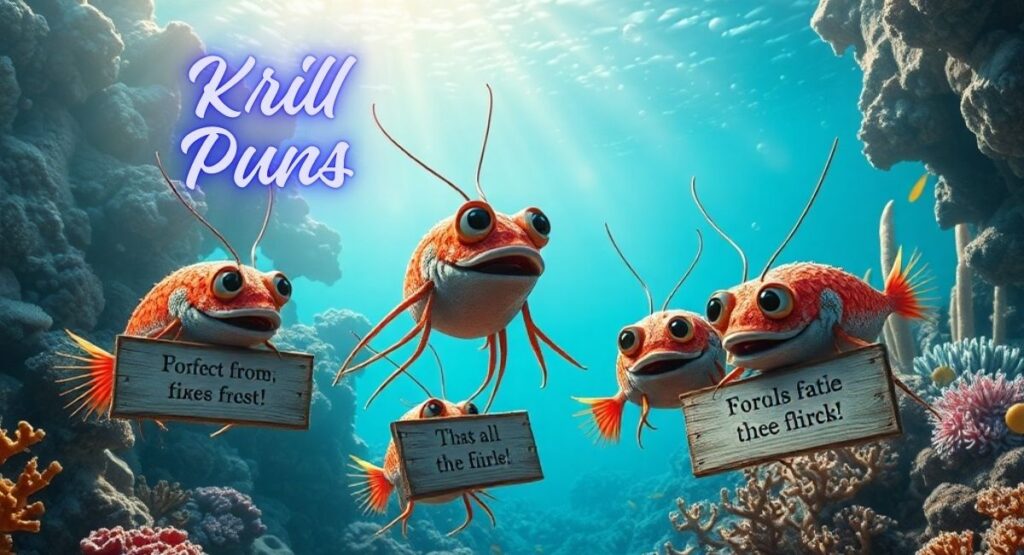 Krill Puns One Liners