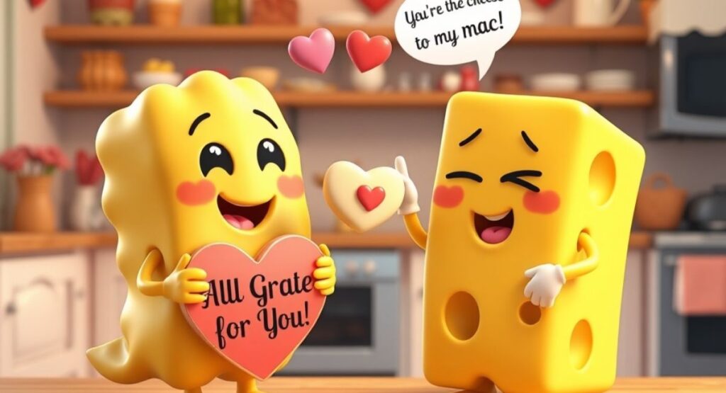 Mac and Cheese Love Puns