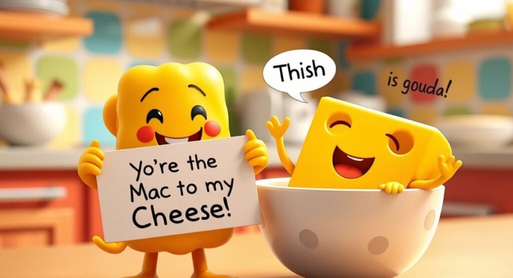 Mac and Cheese Puns For Captions