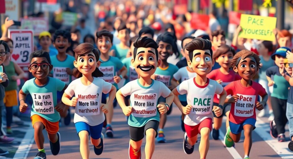 Marathon Running Puns