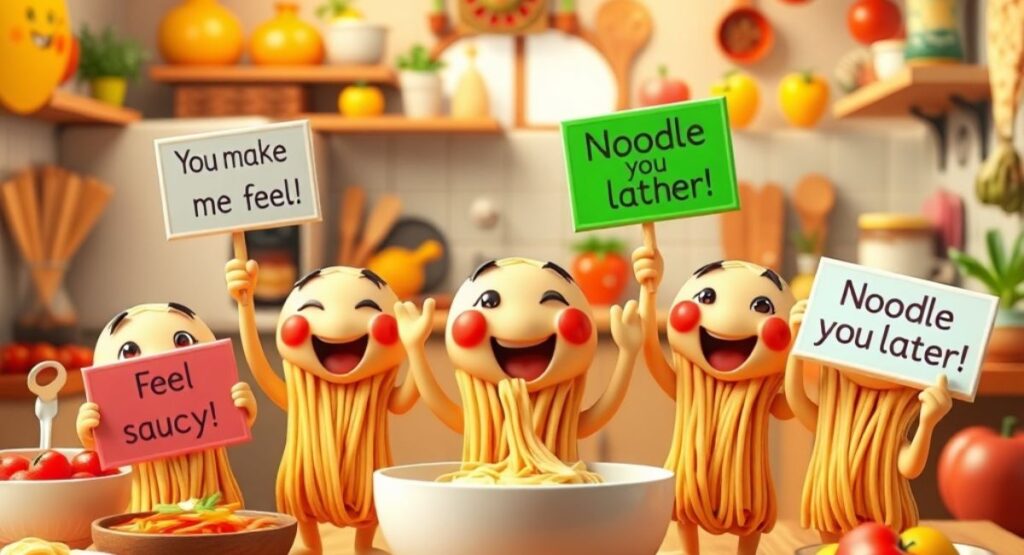 Noodle Puns For Captions
