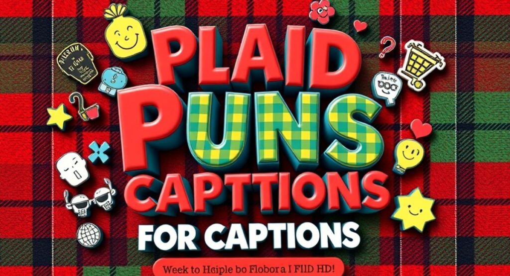 Plaid Puns for Captions 