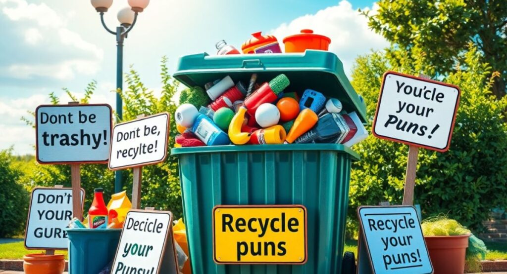 Rubbish Puns Captions