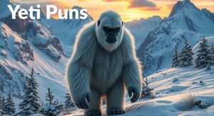 Short & Icy Yeti Puns & One Liners, Wordplay