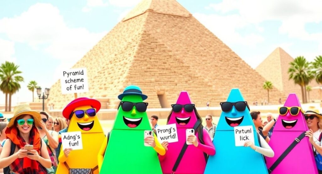 Triangle Puns for Tourists and Travelers 
