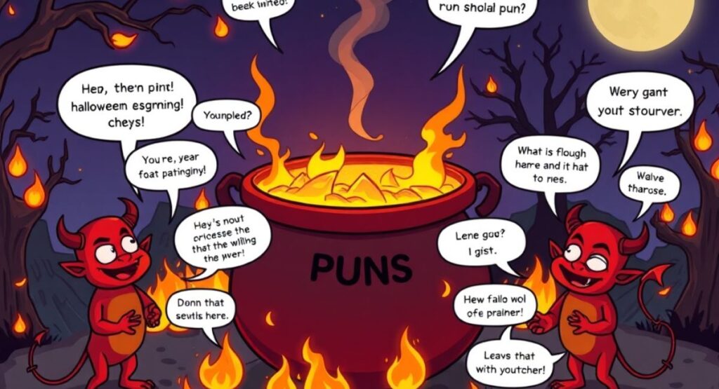 Viral Devil Puns for Captions