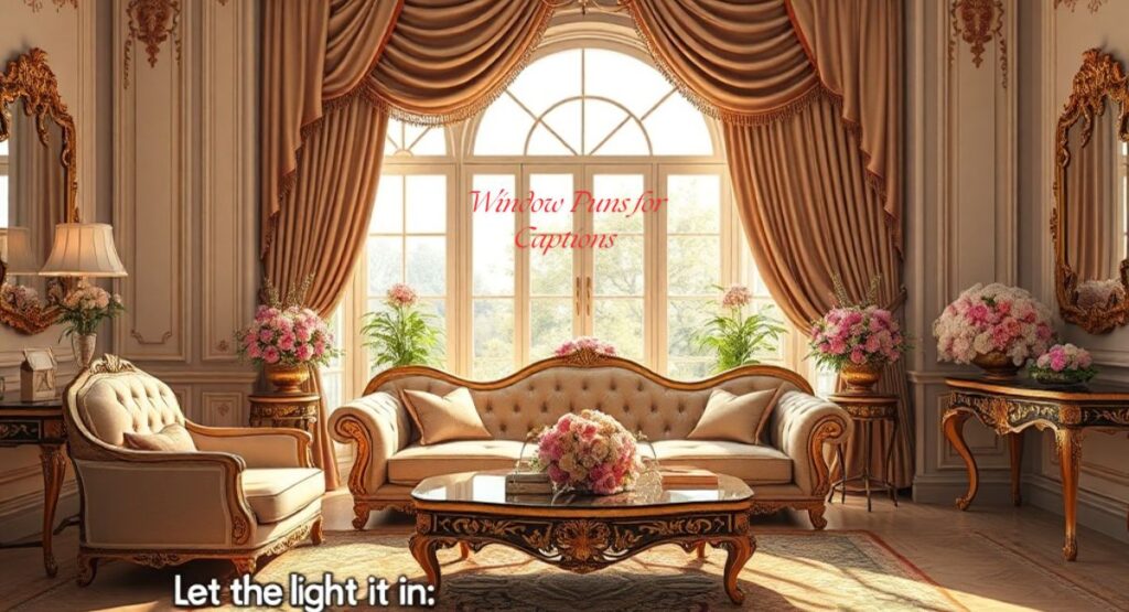 Window Puns for Captions