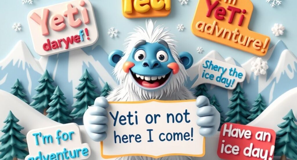 Yeti Puns for Captions