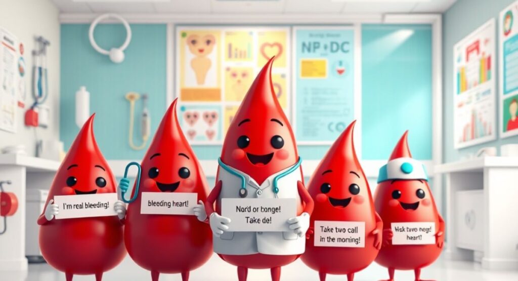 Medical Blood Puns for Healthcare Heroes