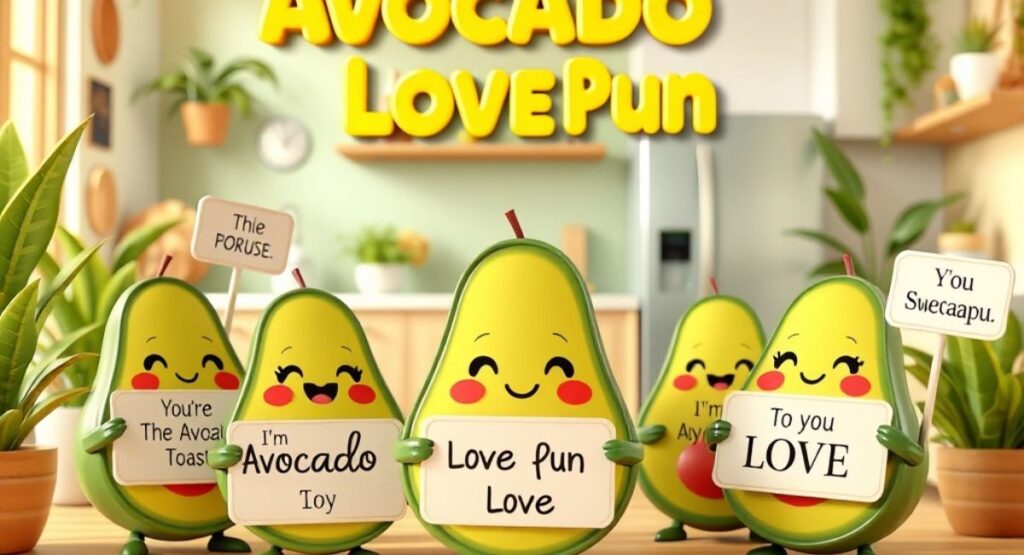 Avocado Love Puns