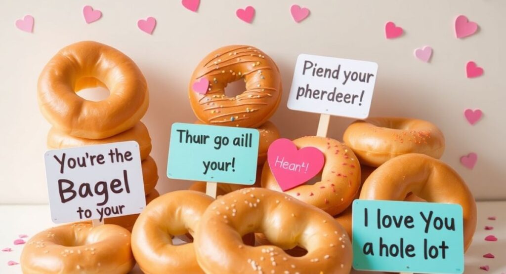 Bagel Puns for Captions
