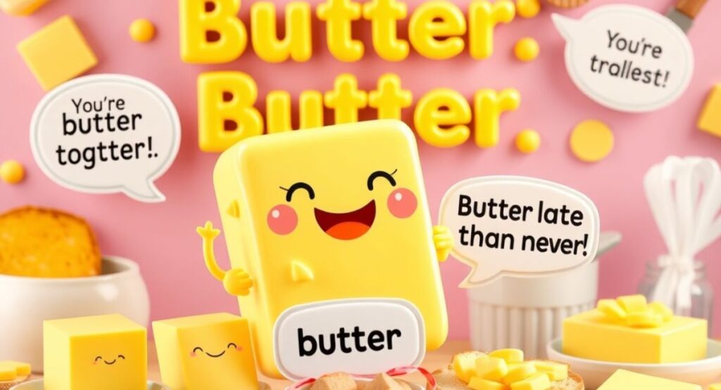 Butter Puns for Instagram 