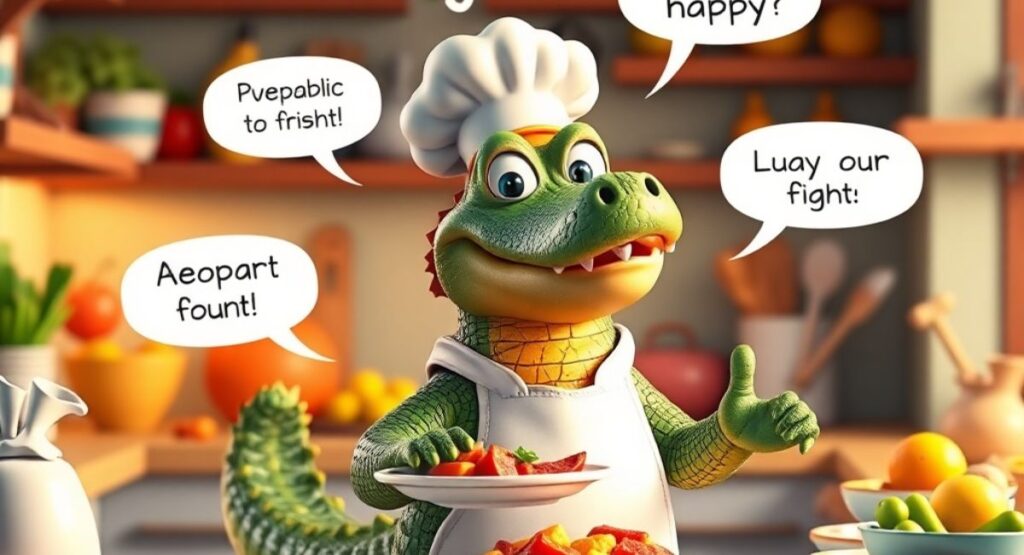 Foodie Alligator Puns 