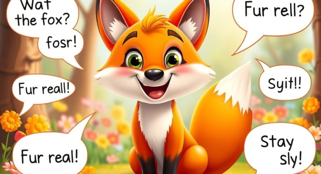 Fox Puns For Caption