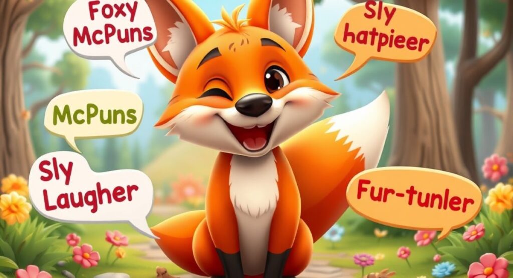 Fox Puns Names