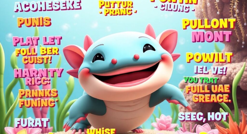 Funny Axolotl Puns for Captions 