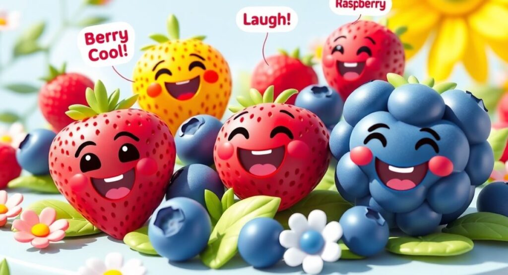 Funny Berry Puns Captions