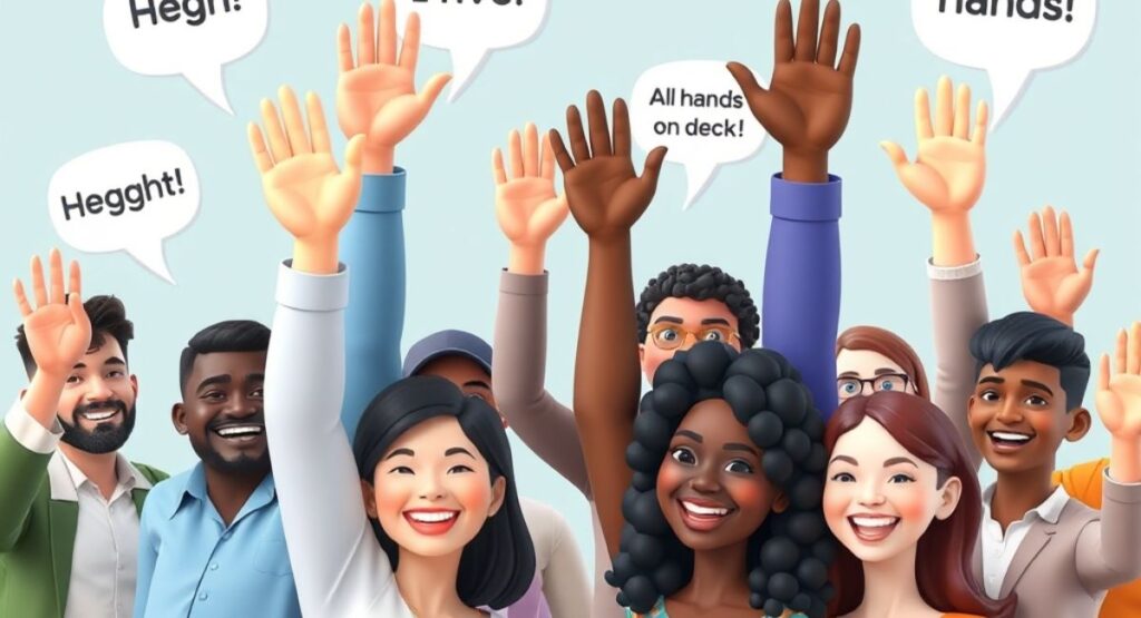 Funny Hand Puns Captions