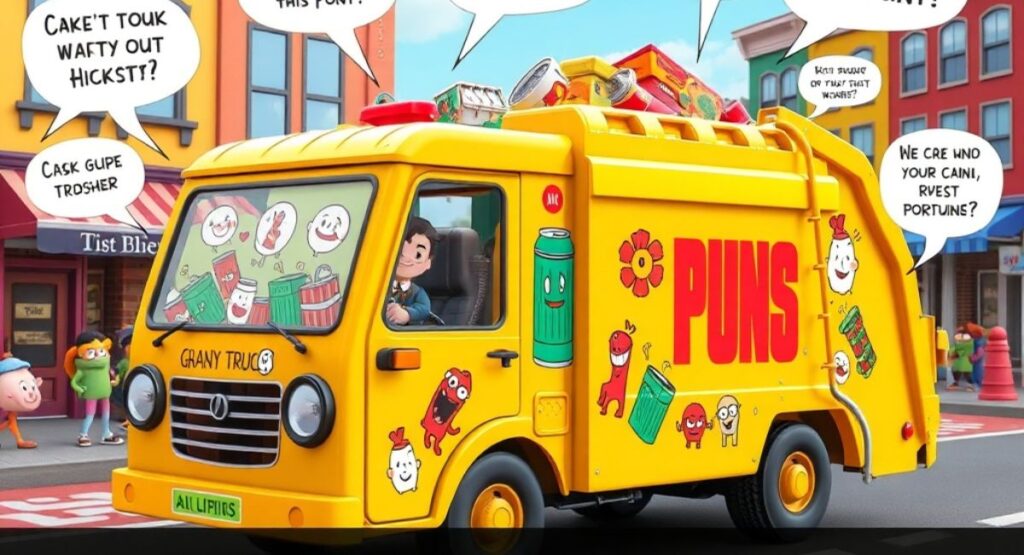 Garbage Truck Puns