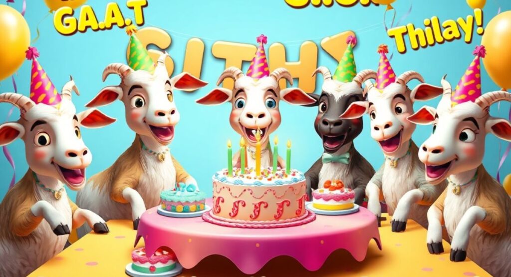 Goat Puns Birthday