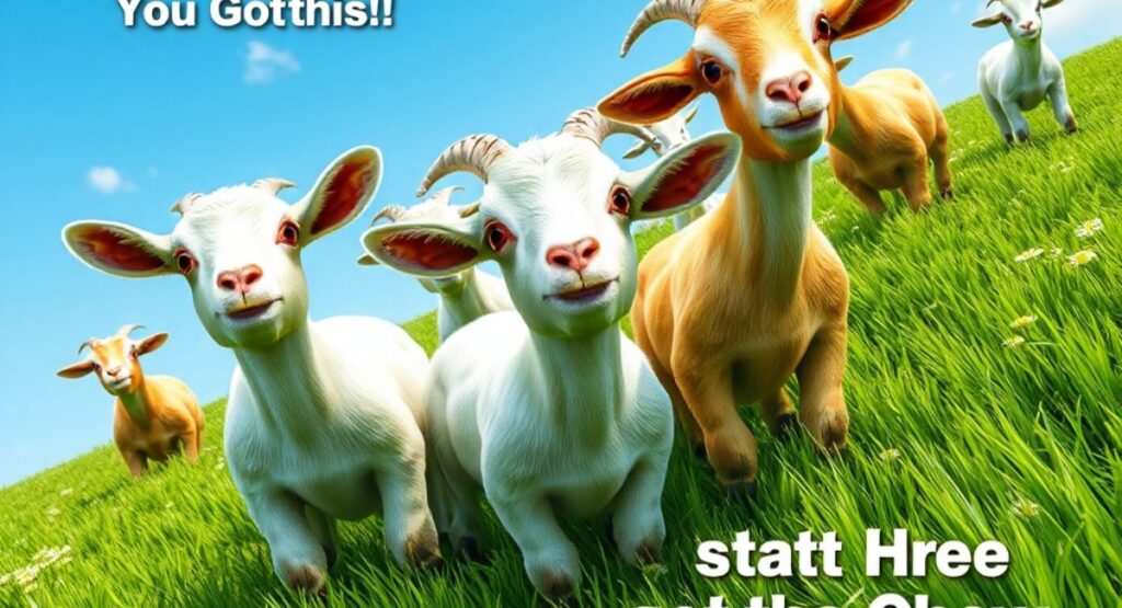 Goat Puns Captions