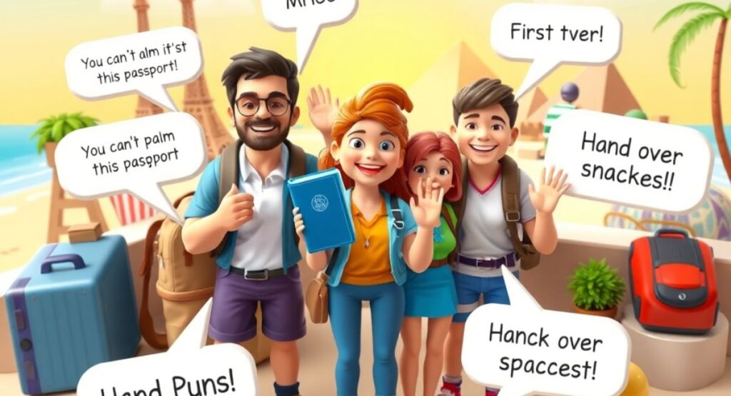 Hand Puns for Tourists and Travelers