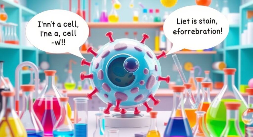 Lab and Science Cell Jokes 