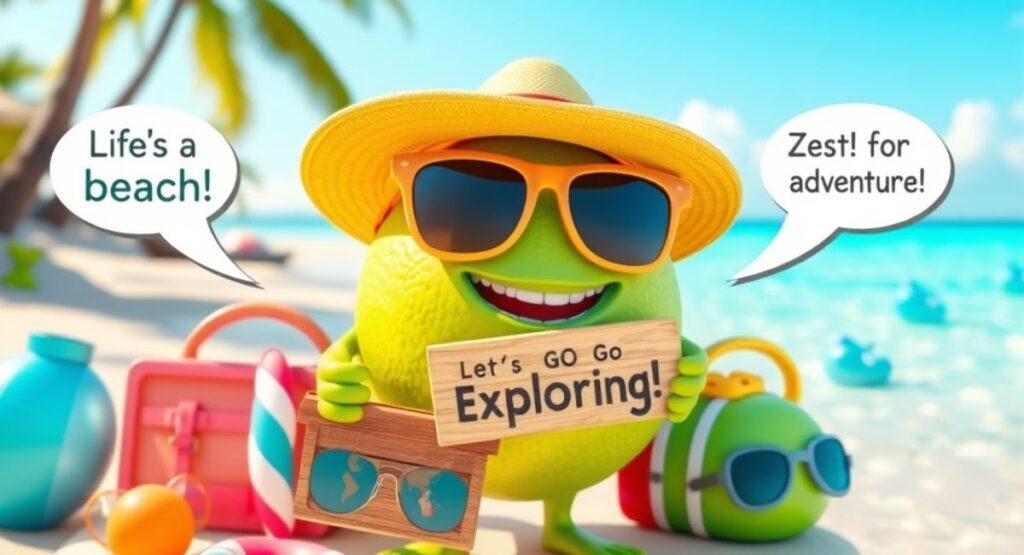 Lime Puns for Tourists and Travelers