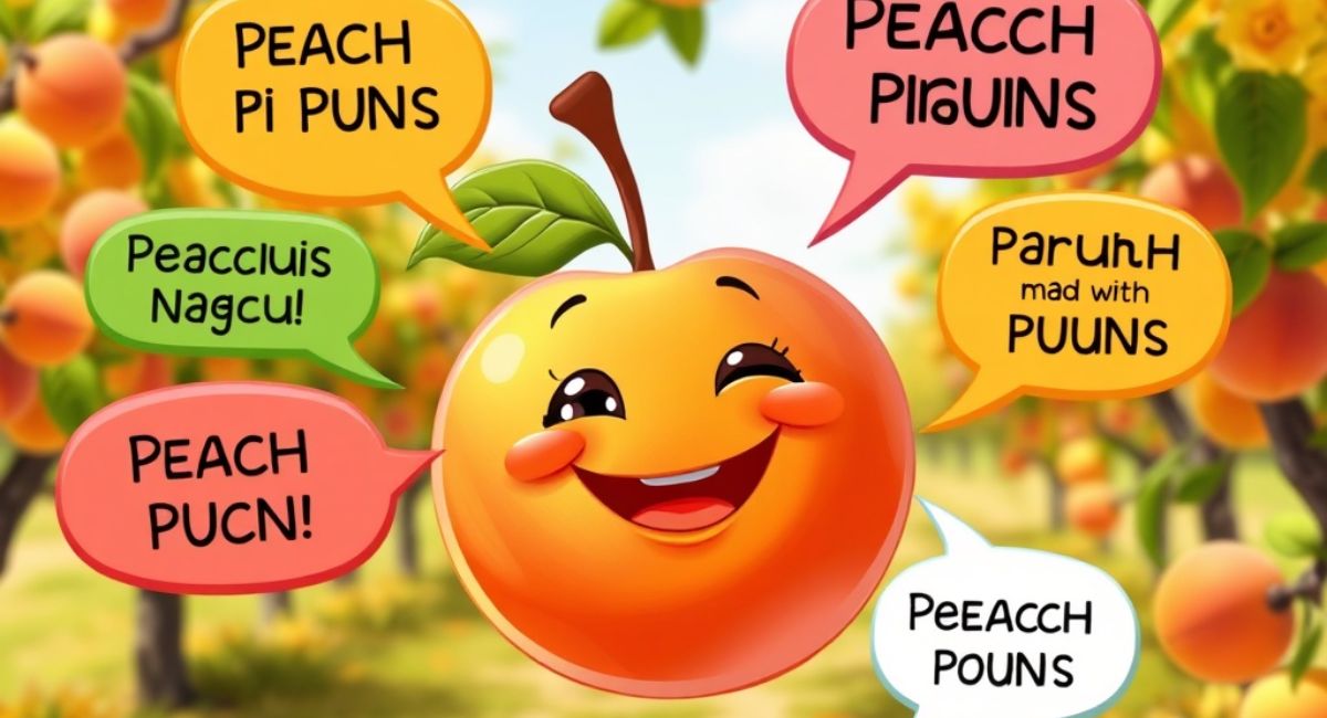 Peach Puns: A Butt of Laughs Wrapped in Juicy Fun!