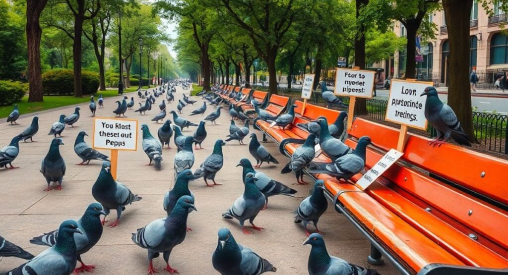 Pigeon Puns Captions