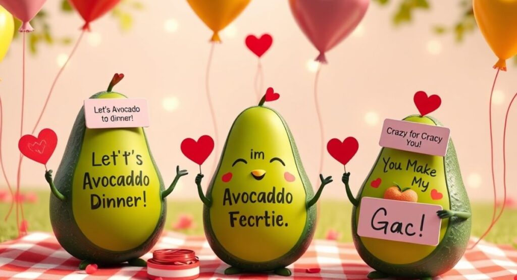 Romantic & Flirty Avocado Puns to Toast Your Crush