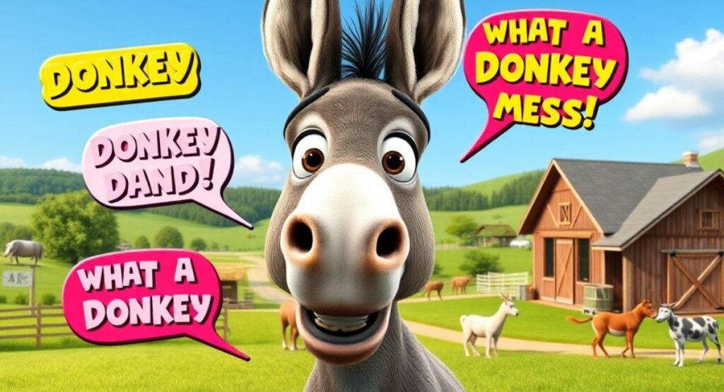 Silly & Sassy Donkey Wordplay