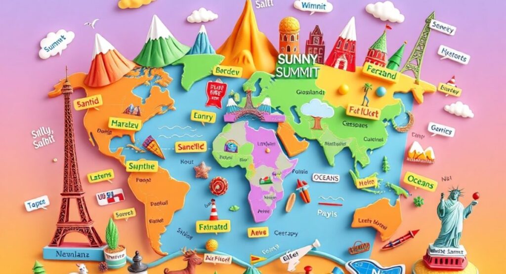 Silly, Sassy & Bold Geography Puns