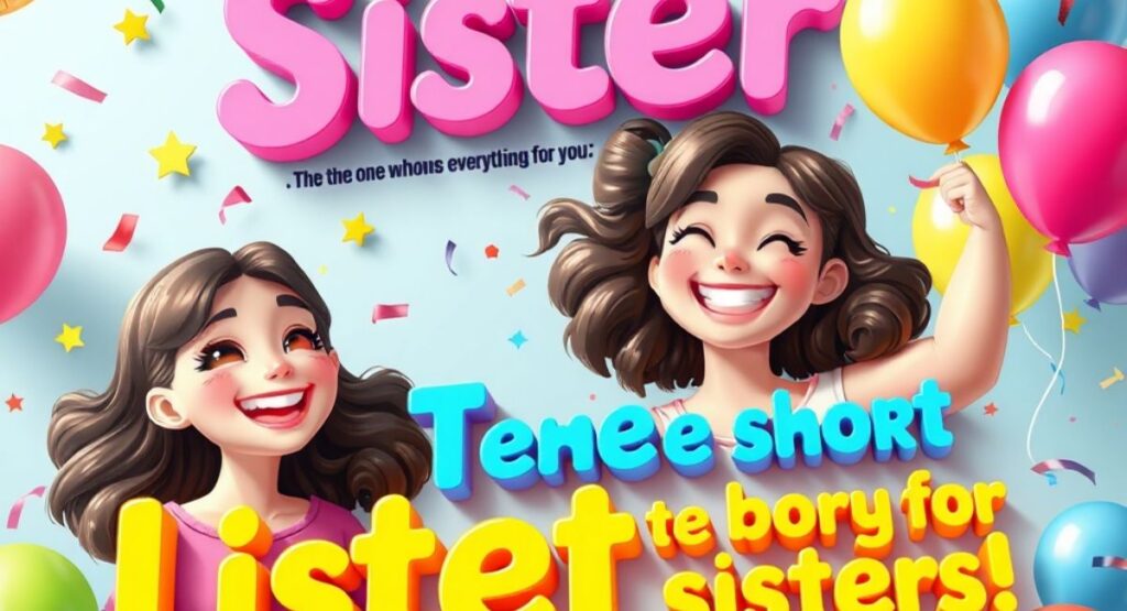 Sister Puns for Captions