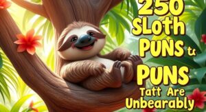 Sloth Puns So Hilarious You'll Laugh Yourself to Death!