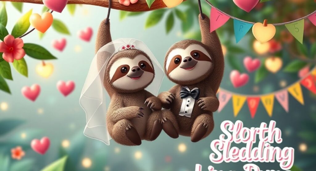 Sloth Wedding Puns
