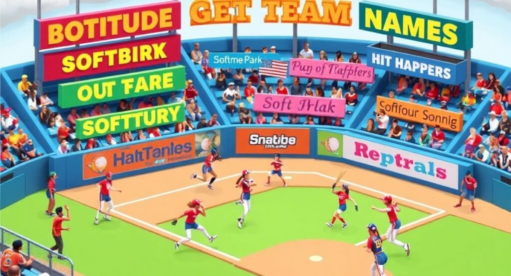 Softball Puns Team Names