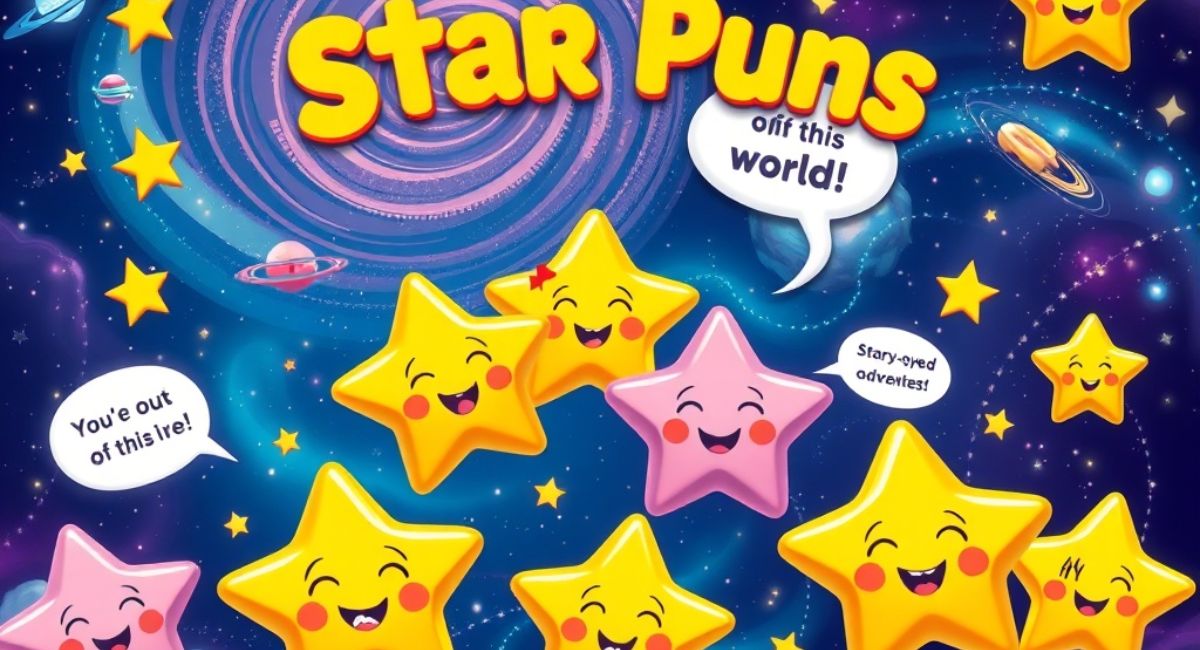 Star Puns: Cute & Cosmic For Clever & Kids